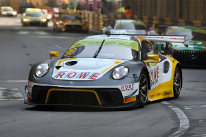 Race Car On Track